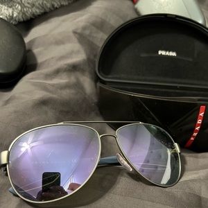 Prada MEN’S aviator sunglasses